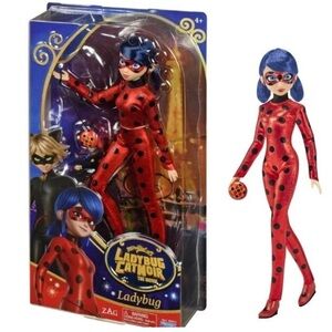 Miraculous Ladybug and Cat Noir The Movie 11 inch Doll with Mini YoYo on String